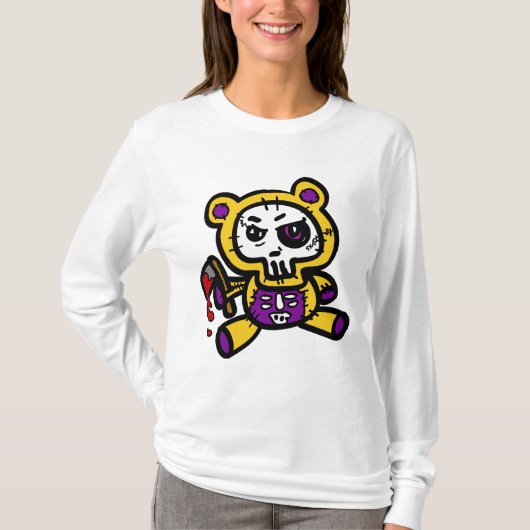 T-shirt ours mauvais (Devant)