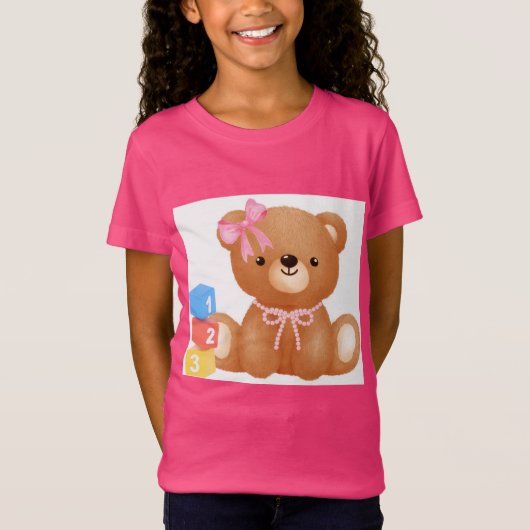 T-Shirt Ours Mignon (Devant)