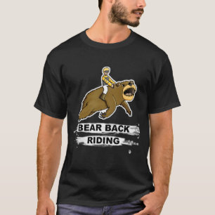 T-shirt Ours montant de retour (de logo dos dessus)