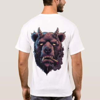 T-shirt Ours mystique cornu