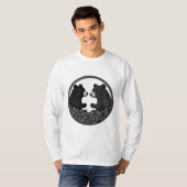 T-shirt Ours noirs et blancs (Devant entier)