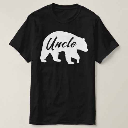 T-shirt ours oncle (Design devant)