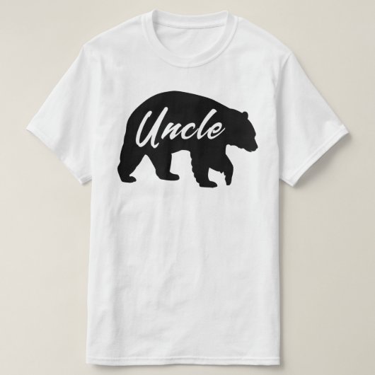 T-shirt ours oncle (Design devant)