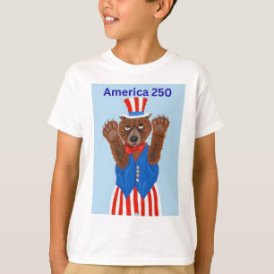 T-shirt Ours Oncle Sam America 250 