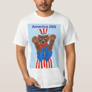T-shirt Ours Oncle Sam America 250