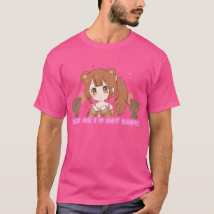 T-shirt Ours Ou Je Ne Suis Pas Courageux - Super Kawaii Ch