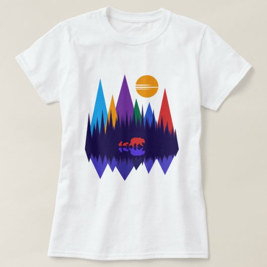 T-shirt Ours & oursons #4 (Design devant)