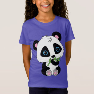 T-Shirt Ours panda en bambou de consommation mignon