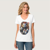 T-shirt Ours pandas (Devant entier)