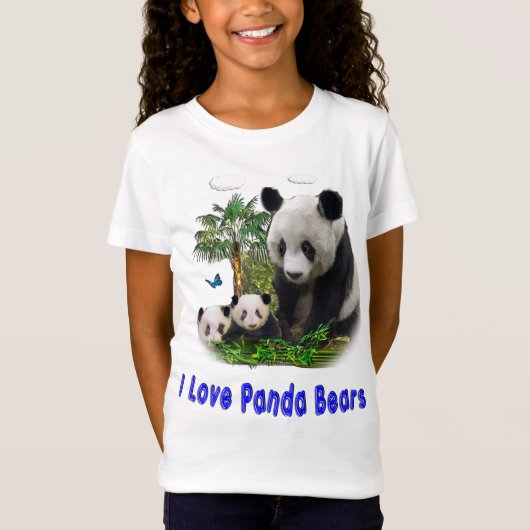 T-Shirt ours pandas (Devant)