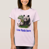T-shirt Ours Pandas (Devant)