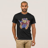 T-shirt Ours patriotique (Devant entier)