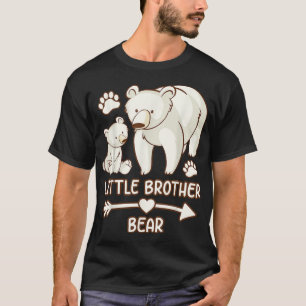 T-shirt ours petit frère chemise, ours frère