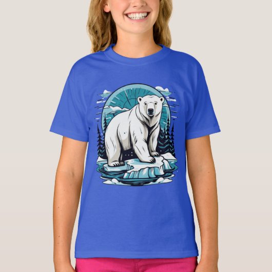 T-shirt ours polaire (Devant)