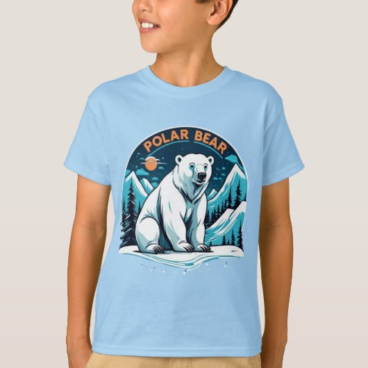 T-shirt ours polaire (Devant)