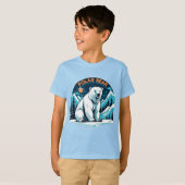 T-shirt ours polaire (Devant entier)