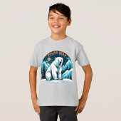 T-shirt ours polaire (Devant entier)
