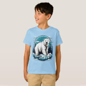 T-shirt ours polaire (Devant entier)