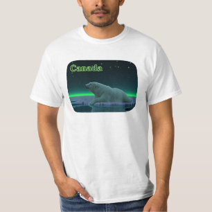 T-shirt Ours polaire à bord de glace