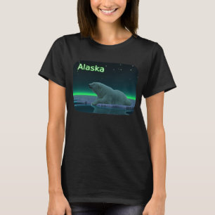 T-shirt Ours polaire à bord de glace