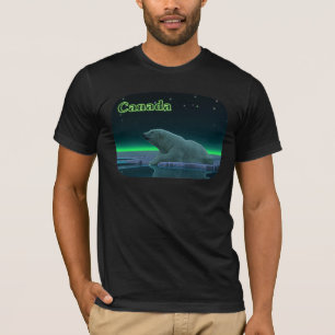 T-shirt Ours polaire à bord de glace