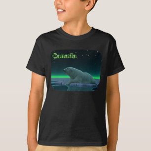 T-shirt Ours polaire à bord de glace
