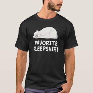 T-shirt Ours Polaire De Glace Nap Sommeil Sleep Pyjama Nig
