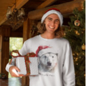 T-shirt Ours polaire de Noël, personnalisable