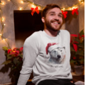 T-shirt Ours polaire de Noël, personnalisable