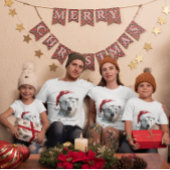 T-Shirt Ours polaire de Noël, personnalisable
