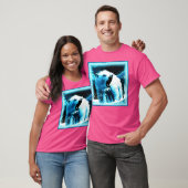 T-shirt "Ours Polaire En Colère" Belle Peinture. Commandez (Unisexe)