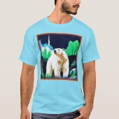 T-shirt Ours polaire en pleine nature. Commandez dès maint (Devant)