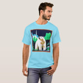 T-shirt Ours polaire en pleine nature. Commandez dès maint (Devant entier)