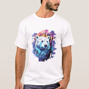T-shirt Ours Polaire Monde animal Predateur Nature sauvage