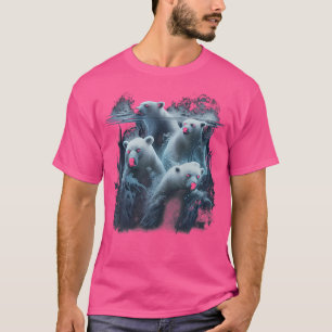 T-shirt Ours polaire nager Faune de l'Arctique Ursus Marit