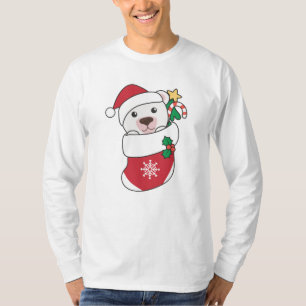 T-shirt Ours polaire Noël Neige hiver Animaux Polaires