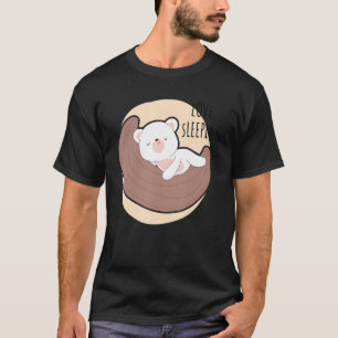 T-shirt Ours Polaire Ours Nap Dormir Pyjama N