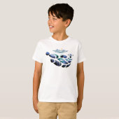T-shirt Ours Polaire Relâché (Devant entier)