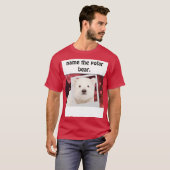 T-shirt Ours polaire sur la photo (Devant entier)