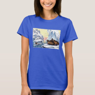 T-shirt Ours Polaires, Walrus Et Phoques