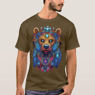 T-shirt Ours psychédélique DMT Art