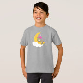 T-shirt Ours Qui Dort, Ours Sur La Lune, Petit Ours (Devant entier)