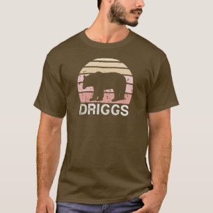 T-shirt Ours rétro Driggs Idaho