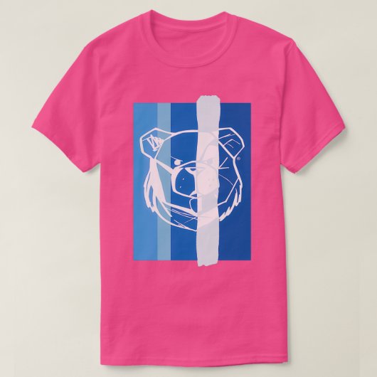 T-SHIRT OURS ROBUSTES OEIL 3 (Design devant)