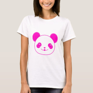 T-shirt Ours rose Kawaii Panda