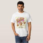 T-shirt Ours Sœurs Jumelles (Devant entier)