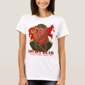 T-shirt Ours soviétique (Devant)