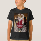 T-shirt Ours Teddy Patinage de Noël (Devant)
