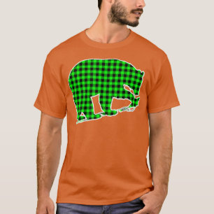 T-shirt Ours vert