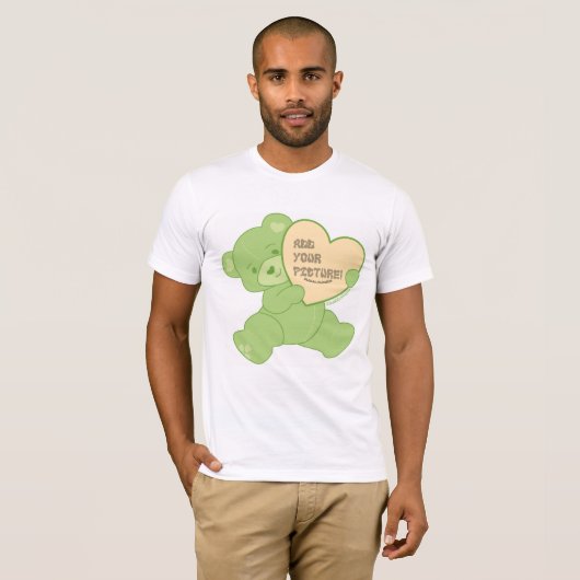 T-shirt Ours vert (Devant entier)